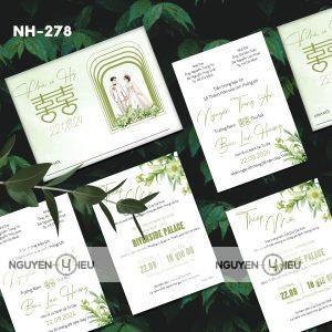 Thiệp cưới Hiếu Nguyễn thiết kế